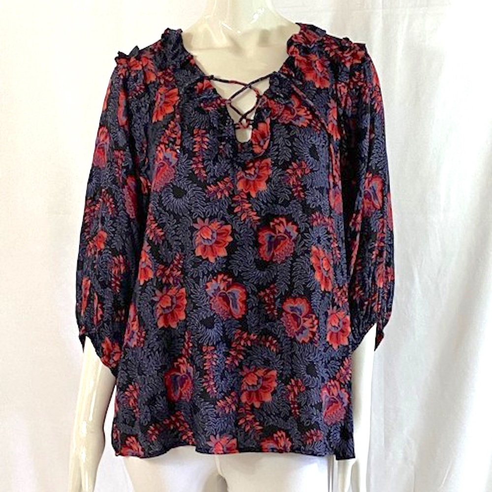 *NEW  Meteorite Nuit Rouge Lucia Blouse